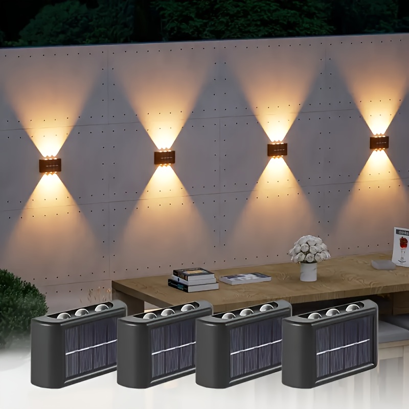 Up Lighting Decor - Светодиодный солнечный светильник для улицы, водонепроницаемый,