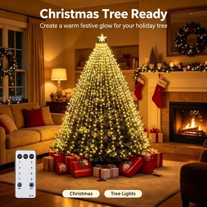 Водонепроницаемые USB-гирлянды – обзор и цена Lighting Christmas Decor